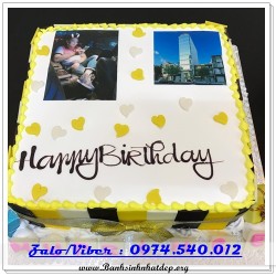 Mẫu Bánh Sinh Nhật Đẹp - A1068